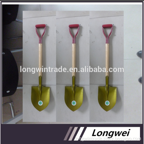 2016 New style garden tools golden shovel S507